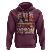 Funny Veteran Dad Hoodie Funny Military Veteran USA Flag - Wonder Print Shop