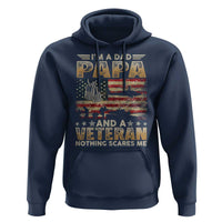 Funny Veteran Dad Hoodie Funny Military Veteran USA Flag - Wonder Print Shop