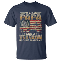 Funny Veteran Dad T Shirt Funny Military Veteran USA Flag - Wonder Print Shop