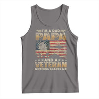 Funny Veteran Dad Tank Top Funny Military Veteran USA Flag - Wonder Print Shop