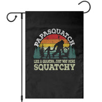 Grandpa Bigfoot Garden Flag Retro Sasquatch Funny - Wonder Print Shop