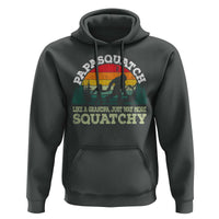 Grandpa Bigfoot Hoodie Retro Sasquatch Funny - Wonder Print Shop