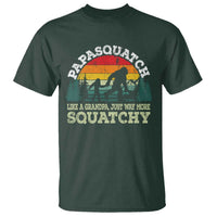 Grandpa Bigfoot T Shirt Retro Sasquatch Funny - Wonder Print Shop