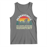 Grandpa Bigfoot Tank Top Retro Sasquatch Funny - Wonder Print Shop
