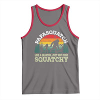 Grandpa Bigfoot Tank Top Retro Sasquatch Funny - Wonder Print Shop