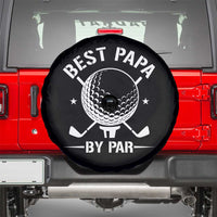 Golf Dad Spare Tire Cover Best Papa By Par Golfer Fathers Day Gifts