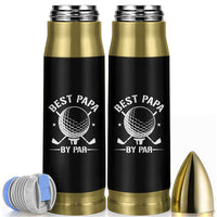 Golf Dad Bullet Tumbler Best Papa By Par Golfer Fathers Day Gifts