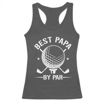Golf Dad Racerback Tank Top Best Papa By Par Golfer Fathers Day Gifts