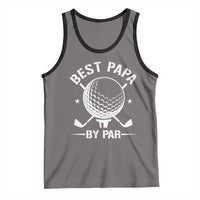 Golf Dad Tank Top Best Papa By Par Golfer Fathers Day Gifts