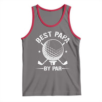 Golf Dad Tank Top Best Papa By Par Golfer Fathers Day Gifts