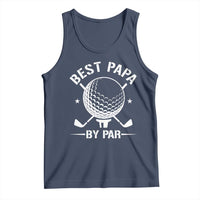 Golf Dad Tank Top Best Papa By Par Golfer Fathers Day Gifts