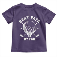 Golf Dad Toddler T Shirt Best Papa By Par Golfer Fathers Day Gifts