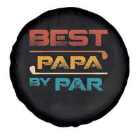 Golf Dad Spare Tire Cover Best Papa By Par Golfing Golfer Funny Fathers Day Gifts