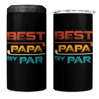 Golf Dad 4 in 1 Can Cooler Tumbler Best Papa By Par Golfing Golfer Funny Fathers Day Gifts