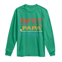 Golf Dad Long Sleeve Shirt Best Papa By Par Golfing Golfer Funny Fathers Day Gifts