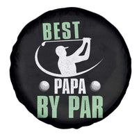 Golf Dad Spare Tire Cover Best Papa By Par Funny Golfer Fathers Day Gifts
