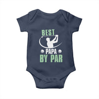 Golf Dad Baby Onesie Best Papa By Par Funny Golfer Fathers Day Gifts