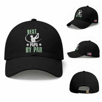 Golf Dad Baseball Cap Best Papa By Par Funny Golfer Fathers Day Gifts