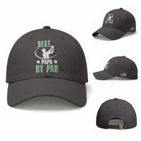 Golf Dad Baseball Cap Best Papa By Par Funny Golfer Fathers Day Gifts