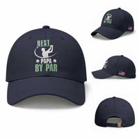 Golf Dad Baseball Cap Best Papa By Par Funny Golfer Fathers Day Gifts