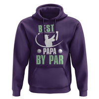 Golf Dad Hoodie Best Papa By Par Funny Golfer Fathers Day Gifts