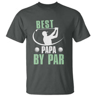 Golf Dad T Shirt Best Papa By Par Funny Golfer Fathers Day Gifts