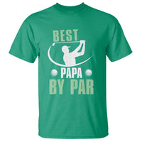 Golf Dad T Shirt Best Papa By Par Funny Golfer Fathers Day Gifts