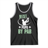 Golf Dad Tank Top Best Papa By Par Funny Golfer Fathers Day Gifts