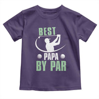 Golf Dad Toddler T Shirt Best Papa By Par Funny Golfer Fathers Day Gifts