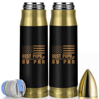 Golf Dad Bullet Tumbler Best Papa By Par American Flag Golfer Fathers Day Gifts
