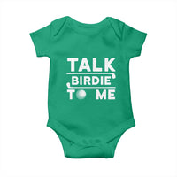 Funny Golfing Baby Onesie Talk Birdie To Me Sarcastic Sayings Golf Golfer
