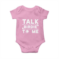 Funny Golfing Baby Onesie Talk Birdie To Me Sarcastic Sayings Golf Golfer