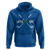 Funny Golfing Hoodie Let's Par Tee Golf Player Golfer Dad Grandpa