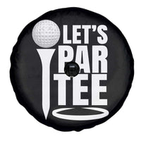 Funny Golfing Spare Tire Cover Let's Par Tee Fathers Day Golfer Gift Dad Grandpa
