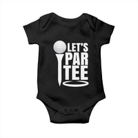 Funny Golfing Baby Onesie Let's Par Tee Fathers Day Golfer Gift Dad Grandpa