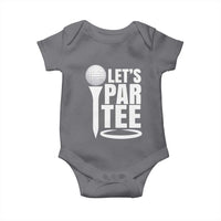 Funny Golfing Baby Onesie Let's Par Tee Fathers Day Golfer Gift Dad Grandpa