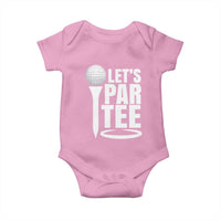 Funny Golfing Baby Onesie Let's Par Tee Fathers Day Golfer Gift Dad Grandpa