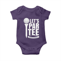 Funny Golfing Baby Onesie Let's Par Tee Fathers Day Golfer Gift Dad Grandpa