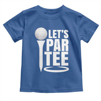 Funny Golfing Toddler T Shirt Let's Par Tee Fathers Day Golfer Gift Dad Grandpa