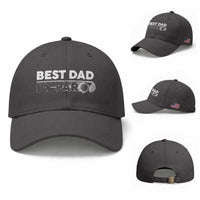 Golf Dad Baseball Cap Best Dad By Par Golfing Golfer Funny Fathers Day Gifts