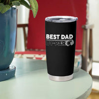 Golf Dad Tumbler Cup Best Dad By Par Golfing Golfer Funny Fathers Day Gifts