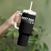 Golf Dad Tumbler With Handle Best Dad By Par Golfing Golfer Funny Fathers Day Gifts