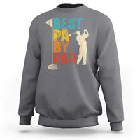 Golf Gifts for Dad Sweatshirt Retro Best Pa By Par Fathers Day - Wonder Print Shop