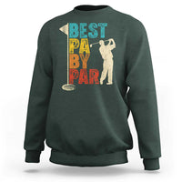 Golf Gifts for Dad Sweatshirt Retro Best Pa By Par Fathers Day - Wonder Print Shop