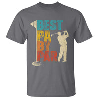 Golf Gifts for Dad T Shirt Retro Best Pa By Par Fathers Day - Wonder Print Shop