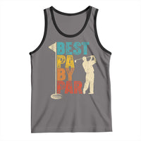 Golf Gifts for Dad Tank Top Retro Best Pa By Par Fathers Day - Wonder Print Shop