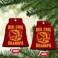 Funny Fishing Vintage Reel Cool Grandpa Ceramic Ornament - Wonder Print Shop