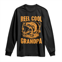 Funny Fishing Vintage Reel Cool Grandpa Long Sleeve Shirt
