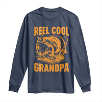 Funny Fishing Vintage Reel Cool Grandpa Long Sleeve Shirt