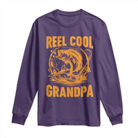 Funny Fishing Vintage Reel Cool Grandpa Long Sleeve Shirt